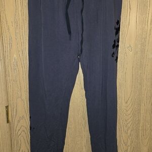 Felina Dark Gray Joggers with Black Accents